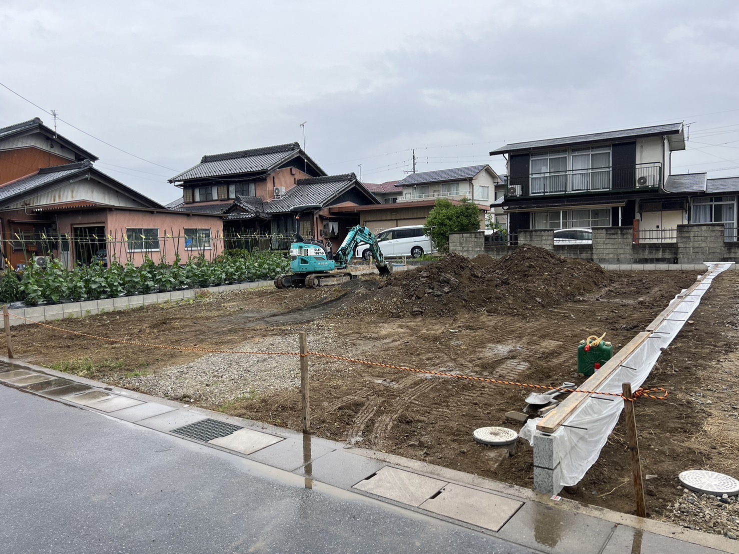 瑞穂市  造成工事